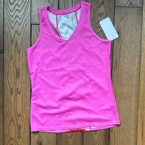 Vibrant Pink Sleeveless Tank Top